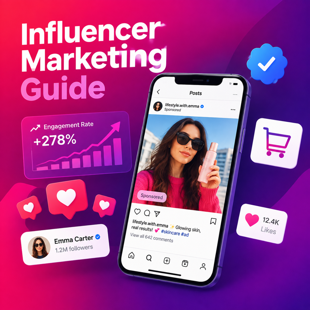 Guide to influencer marketing: Trends, tactics, creators and KPIs